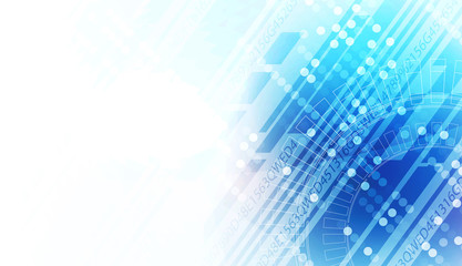 Obraz premium Abstract digital web site header. Banner background
