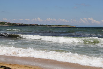 Sea, sand, wave, year 2014