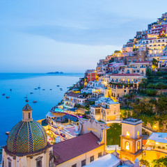 Positano, Amalfi Coast, Italy - obrazy, fototapety, plakaty