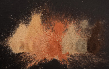 Set of cosmetic clay