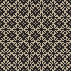 Seamless Decorative Geometric Pattern