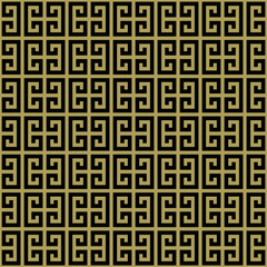 Seamless Traditional Greek Mosaic Pattern