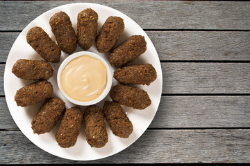 Kibe roast. Brazilian snack.