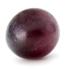 Red grape berry bunch isolated on white background cutout