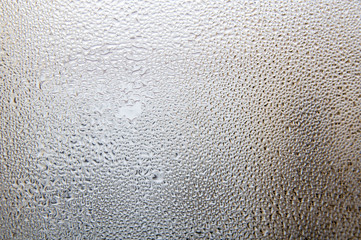 Drops of water and steam
