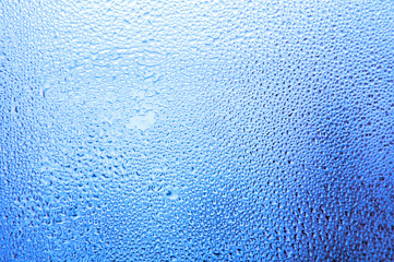 Drops of water and steam