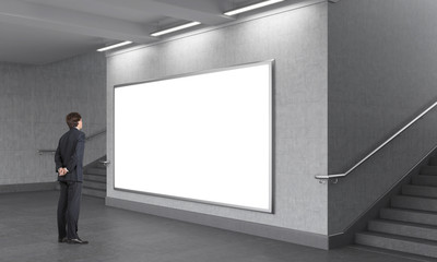 Underground advertising