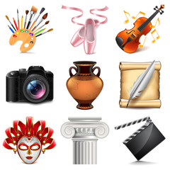 Water drinks icons vector set
