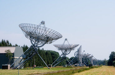 Synthesis radio telescope at Westerbork Netherland