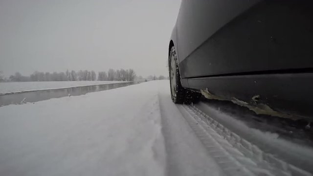 Driving in snow