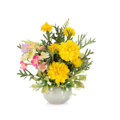 Plastic flower for decoration