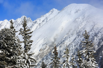 Fototapeta na wymiar Big Tatra Mountains