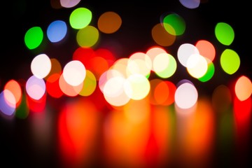 bokeh lights