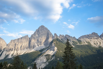 Fototapeta na wymiar Mountains Dolomites Italy