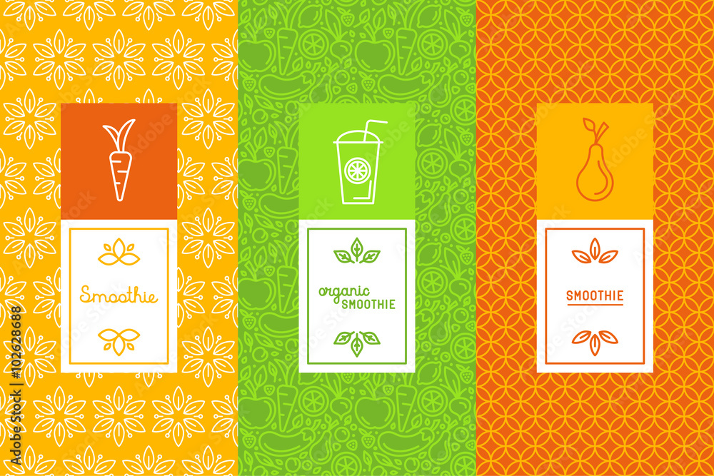 Poster Vector set of design elements