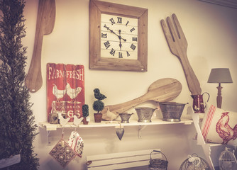 Vintage style house decoration