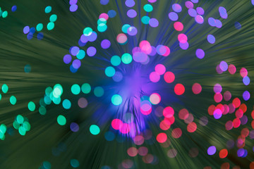 Illuminated background lights