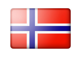 Obraz premium The Norwegian flag