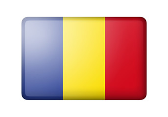 Fototapeta premium The Romania flag