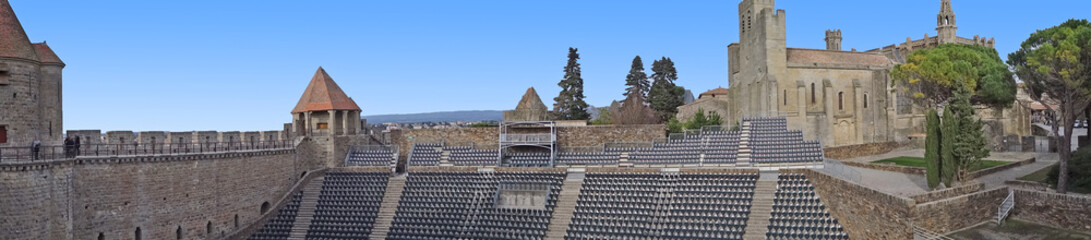 Panoramique de Carcassonne