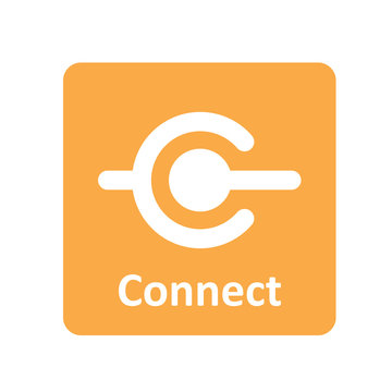 Connection node icon for web