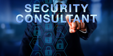Cyber Professional Pushing SECURITY CONSULTANT