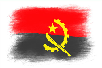 The Angolan flag