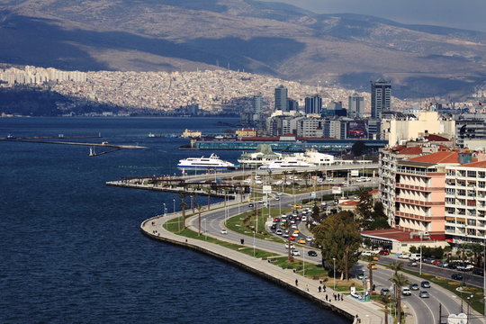 Panorama of Izmir (Turkey)