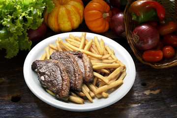 Picanha, traditional Brazilian barbecue.