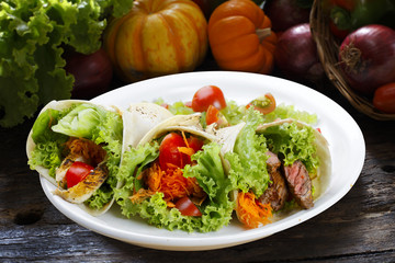 wrapped salad