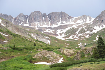 Fototapeta na wymiar mountain range