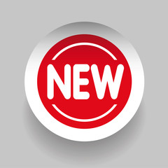 New label vector red