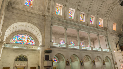 interior of Sanctuary  of Fatima, Estremadura, Portugal