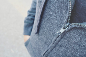 Jacket zipper