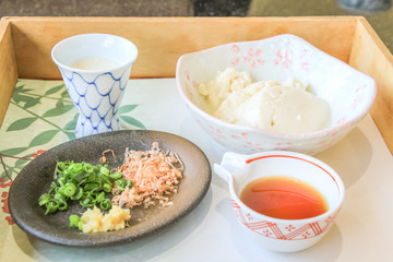 Tofu, Japanese traditional food / 豆腐料理　和食