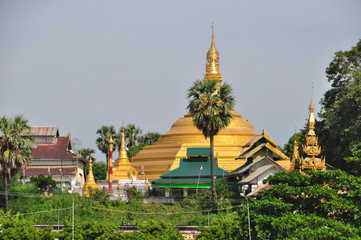 Beautiful Kyaik Hwaw Wun Pagoda,Thanlyin,Myanmar.