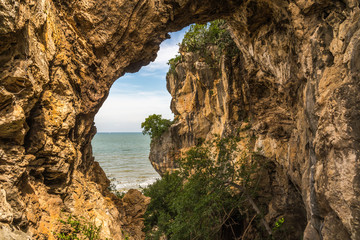 Sea caves, prachuap khiri Khan province.
