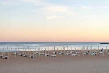 Obraz premium Beach of Albufeira City in Algarve, Portugal