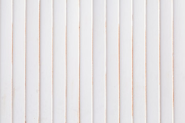 White corrugated metal background and texture surface.