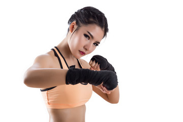 Boxing Woman