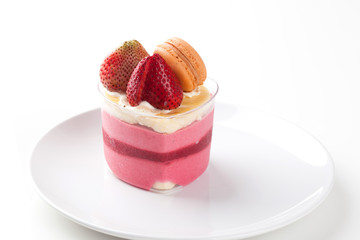 Strawberry cheese cake
