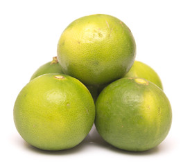 ripe fresh limes