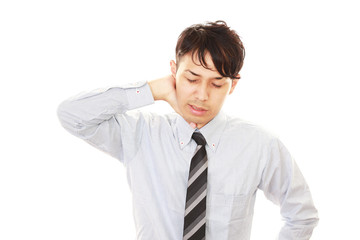 苦悩するビジネスマン