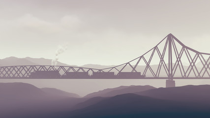 The bridge Anghel Saligny