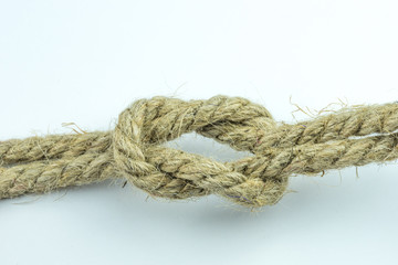 Rope texture with macro view.