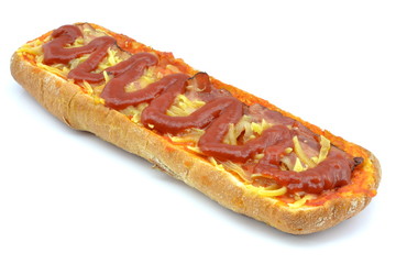 zapiekanka z bekonem