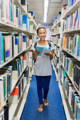african university student in library