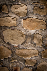 Vertical brown backgrond from an old wall