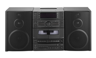 Vintage stereo combo with radio, recorder and equaliser