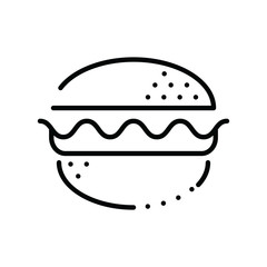 Burger icon line icon